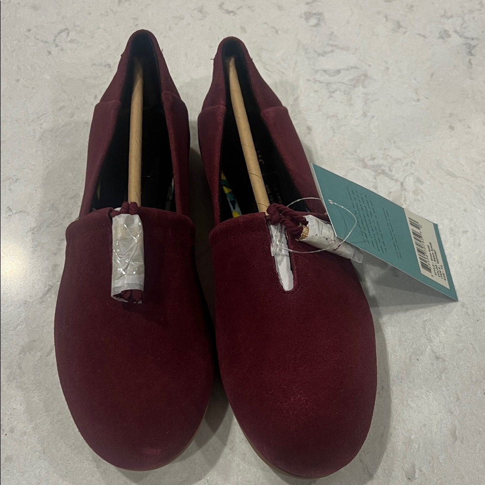 Toms Deep Red Women's Loafers